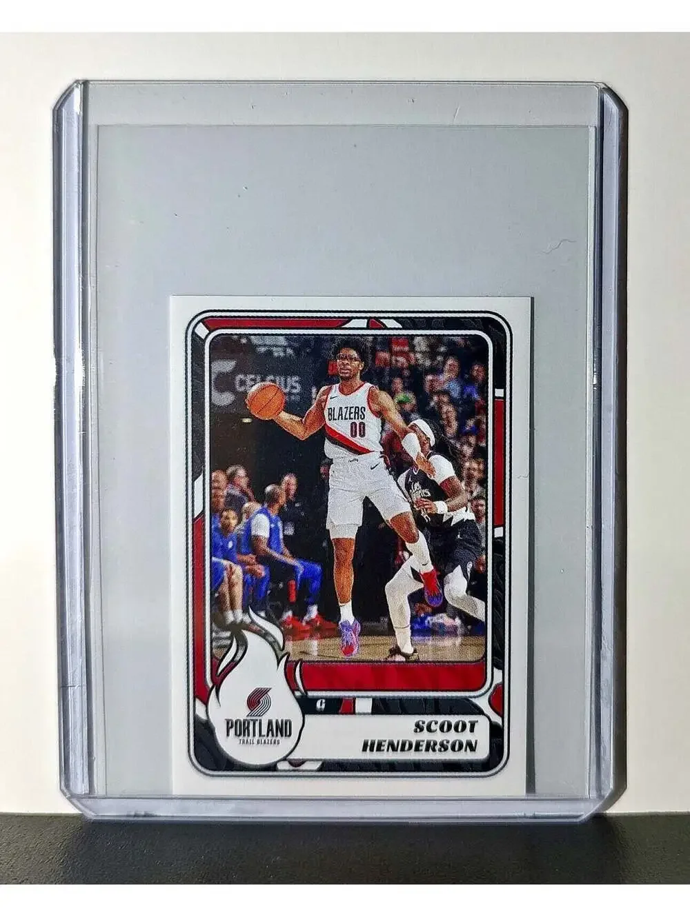 Scoot Henderson 2024-25 Panini NBA #440 Sticker Portland Trail Blazers